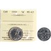 Image 1 : 1934 5¢ ICCS Choice Mint State-63 Well struck with nice surfaces and strong lustre.  A better date.