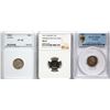 1902 10¢ PCGS Extra Fine-40, 1932 NNC Choice Extra Fine-45, 1971 NGC Superb Gem Mint State-67 -NBU, 