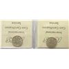 Image 2 : 1911 10¢, 1929 Both coins ICCS Choice Mint State-63.
