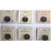 Image 2 : 1960-1979 25¢  All 18 coins ICCS Choice Mint State-63 to Gem Mint State-65.  Includes some interesti