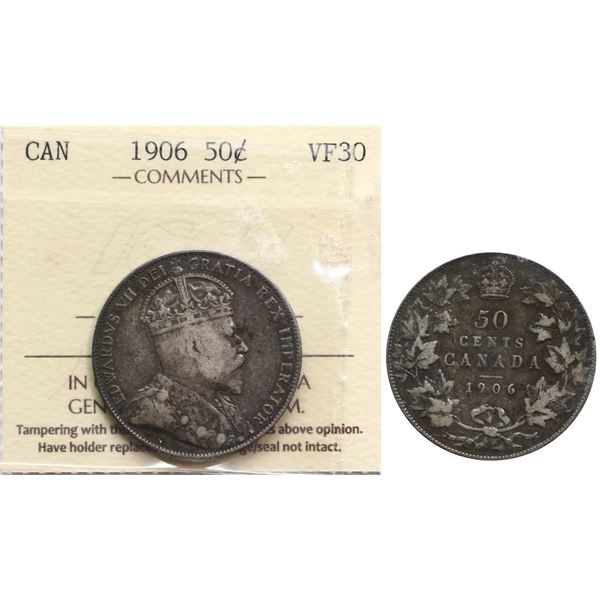 1906 50¢ ICCS Choice Very Fine-30