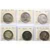 1935 $1, 1937, 1952 "NWL", 1953 "NSF", 1955, 1957 "1 WL", 1958, 1962 All 8 coins ICCS Very Choice Mi
