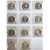 1938 $1, 1939 Cameo, 1953 "SF", 1953 "NSF", 1956, 1957 "1 WL", 1960, 1962, 1965 "Type V - Cameo", 19