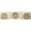 Image 2 : 1939 $1, 1945, 1949 All 3 coins ICCS Mint State-60.