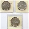 Image 2 : 1947 $1 "Blunt 7", 1946, 1950 "Arnprior" All 3 coins ICCS Choice Extra Fine-45.