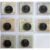 Image 2 : 1968-1986 $1 "NICKEL" All 20 coins ICCS Choice Mint State-63 to Superb Gem Proof-Like-66.  includes 