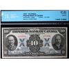 Imperial Bank of Canada 1923 $10 #125958 CH-375-18-06 CCCS VF25