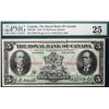 The Royal Bank of Canada 1913 $5 #2301170 CH-630-12-04 PMG VF25