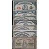 Image 1 : 1870 -1923 25 Cents - Shinplasters Lot of 7 notes , All VG to Fine.