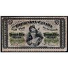 Image 1 : 1870 25 Cents - Shinplaster DC-1b-i "Small B" Fine+ "Bottom note can be seen"