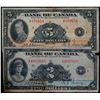 Image 1 : 1935 $2 BC-3 & 1935 $5 BC-5, Lot of 2 notes Good to Fine.