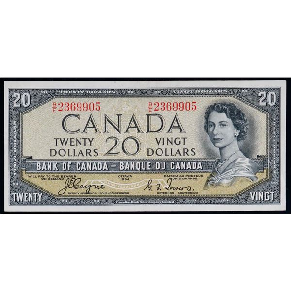 1954 $20 BC-33a #B/E2369905 EF+