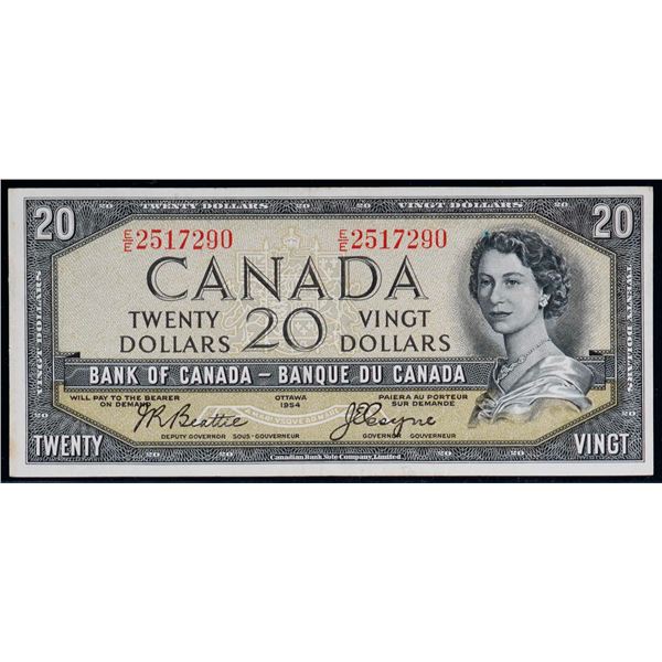 1954 $20 BC-33b #E/E2517290 EF-AU