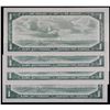 Image 2 : 1954 $1 BC-37b-i #H/M,  All 4 notes Unc to choice Unc.
