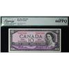 Image 1 : 1954 $10 BC-40a #B/T6487430 LCG UNC66PPQ