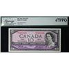 Image 1 : 1954 $10 BC-40a #B/T6487436 LCG UNC67PPQ