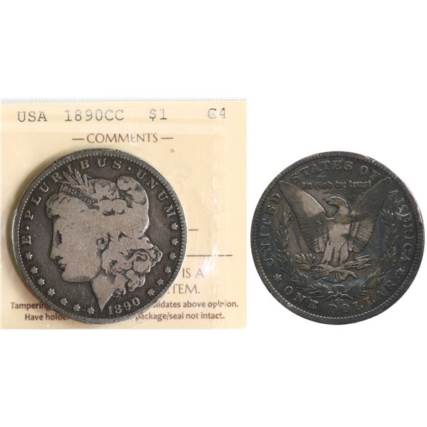 USA; 1890-CC $1 ICCS G4