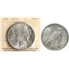 Image 1 : USA; 1925 $1 "PEACE" ICCS MS62