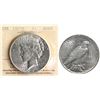 USA; 1927-S $1 "PEACE" ICCS AU55