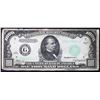 USA; 1934 $1000 #G00109851A SERIES "G" Fine