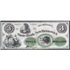 USA; Obsolete -State Bank at New Brunswick 18__$3 - Haxby 350-G42a - LCG AU58PPQ