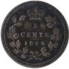 Image 3 : N.B. 1864 5¢ ICCS Choice SPECIMEN-64