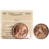 Image 1 : 1916 1¢ ICCS Gem Mint State-65 Red 90% Red  lustre.
