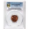 Image 2 : 1928 1¢ PCGS Gem Mint State-65 Red - 100% Full Red.  A blazing and superior example.  Wow!  Very fla