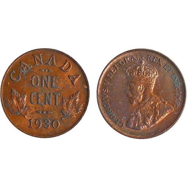 1930 1¢ ICCS Choice SPECIMEN-64 Red.  A highly attractive and beautiful example to add to the best o