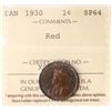 Image 2 : 1930 1¢ ICCS Choice SPECIMEN-64 Red.  A highly attractive and beautiful example to add to the best o
