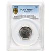 Image 1 : 1938 5¢ PCGS Very Choice Mint State-64+ Fully lustrous.  Rarely offered in this grade.