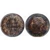 Image 1 : 1870 25¢ "Obv.1" ICCS Very Choice Mint State-64 Attractive and intense autumn shades over full under