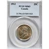 Image 2 : 1912 25¢ PCGS Choice Mint State-63 Delicate gold and russet tone over full underlying lustre.  Very 