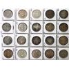 1935 $1 to 1967 Silver Dollars & 1974 $1 Nickel Dbl Yk.  Lot of 40 coins grading Extra Fine-40 to UN