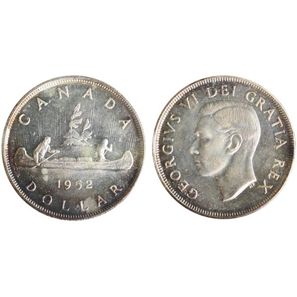 1952 $1 NWL ICCS Superb Gem Mint State-67. The eye appeal is exceptional with great surfaces and stu