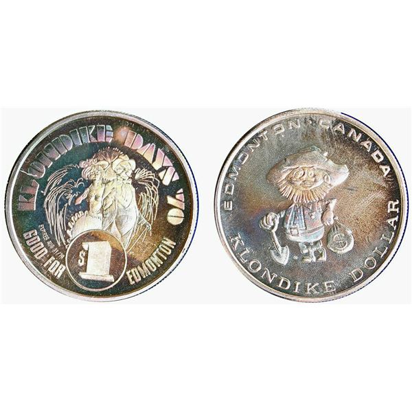 1970 Edmonton Klondike - Pelletier # AB31, 16.5g Mintage: 250