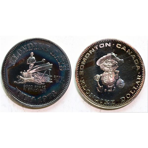 1973 Edmonton Klondike - Pelletier # AB52, 21.2g Mintage: 250