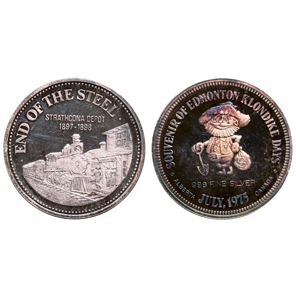 1975 Edmonton Klondike - Pelletier # AB75, 21.2g Mintage: 500