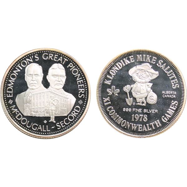 1978 Edmonton Klondike - Pelletier # AB110,17.0g Mintage: 500
