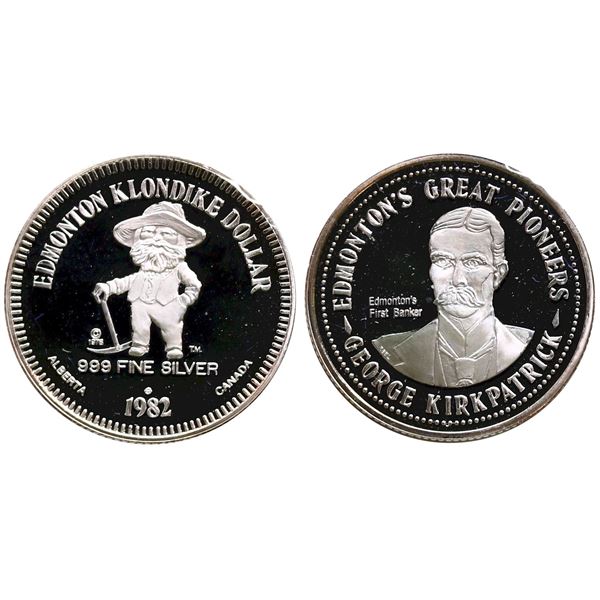 1982 Edmonton Klondike - Pelletier # AB192,17.0g Mintage: 175