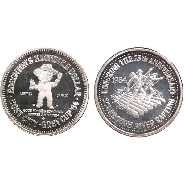 1984 Edmonton Klondike - Pelletier # AB244,17.0g Mintage:160