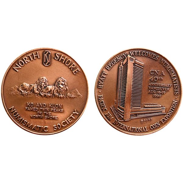 CNA 1990 Vancouver antiqued bronze