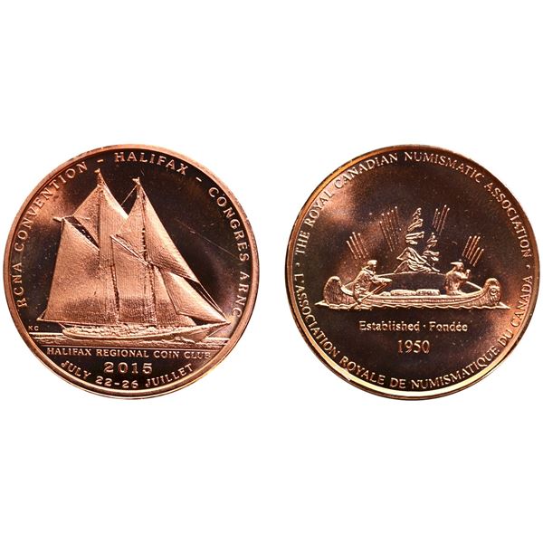RCNA 2015 Halifax copper