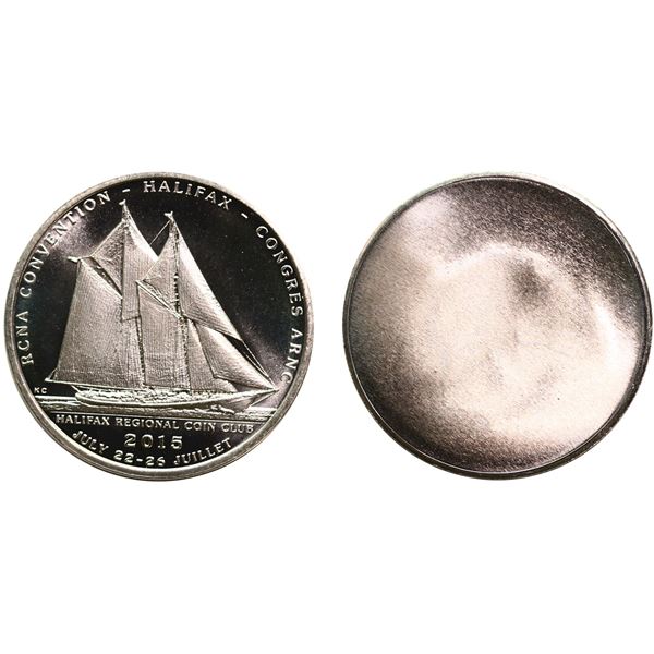 RCNA 2015 Halifax nickel UNIFACE