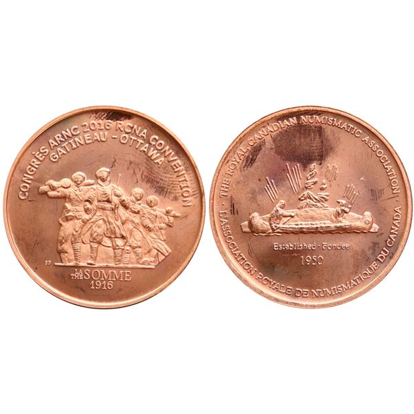 RCNA 2016 Gatineau-Ottawa bronze