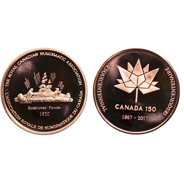 RCNA 2017 Canada 150 bronze