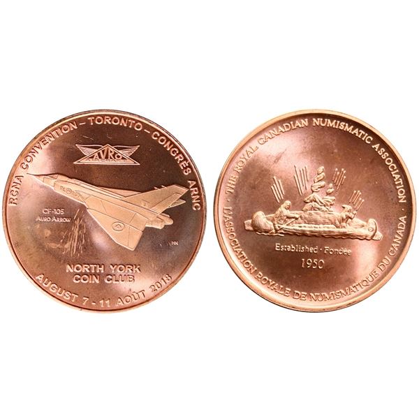 RCNA 2018 Toronto bronze