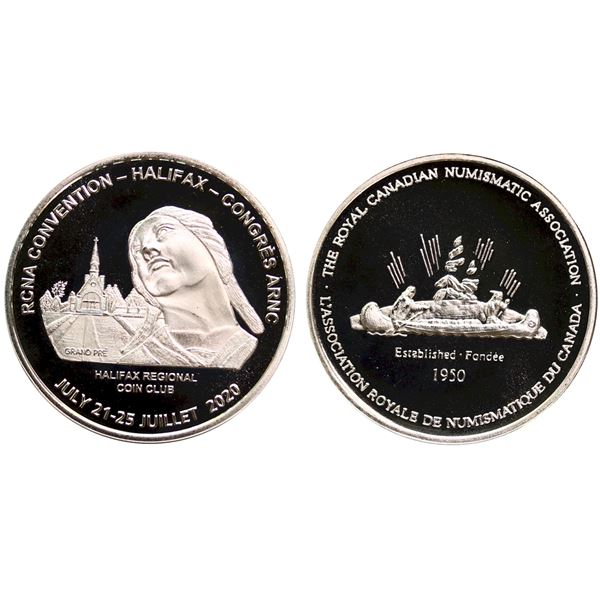 RCNA 2020 Halifax nickel