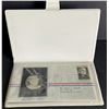 Medal; Silver Medal & first Day cover In Memory of "Harry S. Truman" 1884-1972
