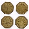 Trade Tokens;  Saskatchewan - #3250r & 3250r1 Moose Jaw, SK - West End Bakery - Good For 1 Loaf exam
